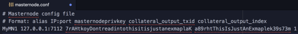 masternode.conf failas