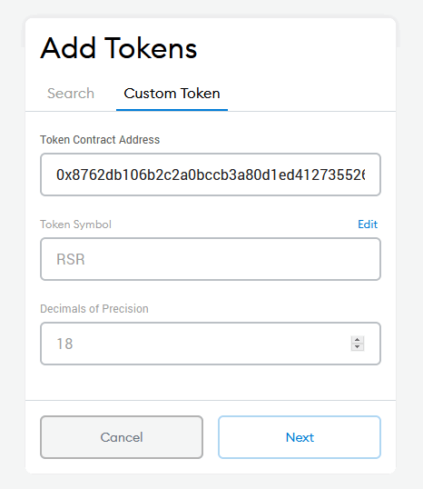 token erc20 personalizado