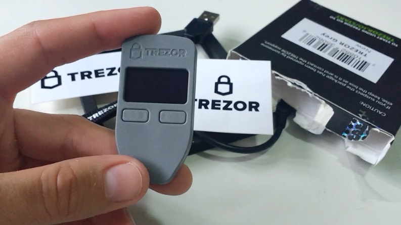 Especificação de hardware Trezor